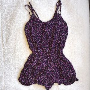FLORAL ROMPER